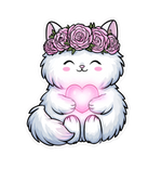 Rose Crown Kitten Sweetheart T-Shirt